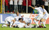 Greek team celebrating